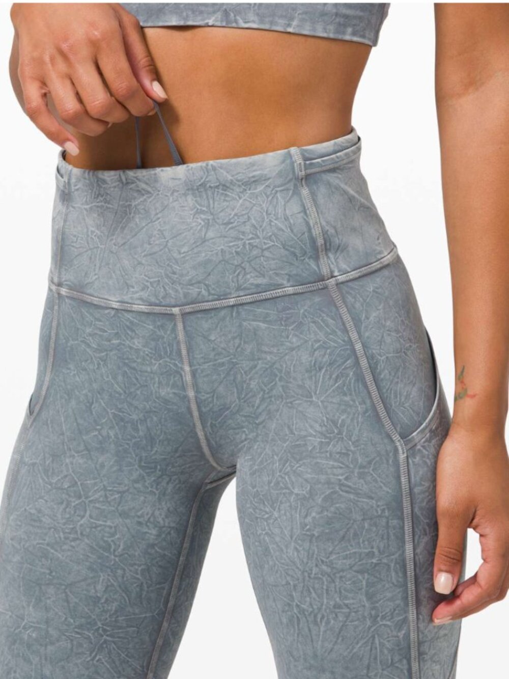 Lululemon Fast and Free Short 10" *Ice Dye - Size 8 - Picture 7 of 11
